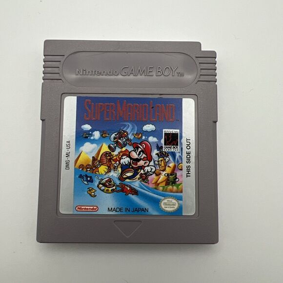 Super Mario Land Nintendo Game Boy 1989 Tested Working - Picture 2 of 5